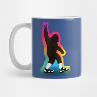 Sasquatch rockin' socks and sandals. Mug